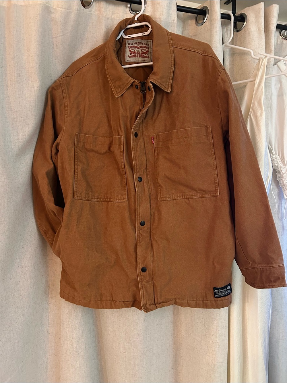 Levi's Brown Lightweight Workshirt Jacket Vintage Men’s XL